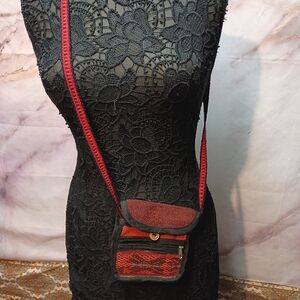 Small Woven Crossbody Bag